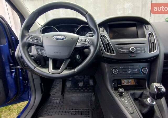 Синий Форд Фокус, объемом двигателя 1.5 л и пробегом 209 тыс. км за 9200 $, фото 15 на Automoto.ua