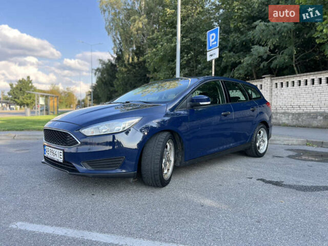 Синий Форд Фокус, объемом двигателя 1.5 л и пробегом 241 тыс. км за 8500 $, фото 2 на Automoto.ua