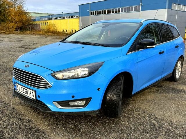 Синій Форд Фокус, об'ємом двигуна 1.5 л та пробігом 221 тис. км за 7700 $, фото 1 на Automoto.ua