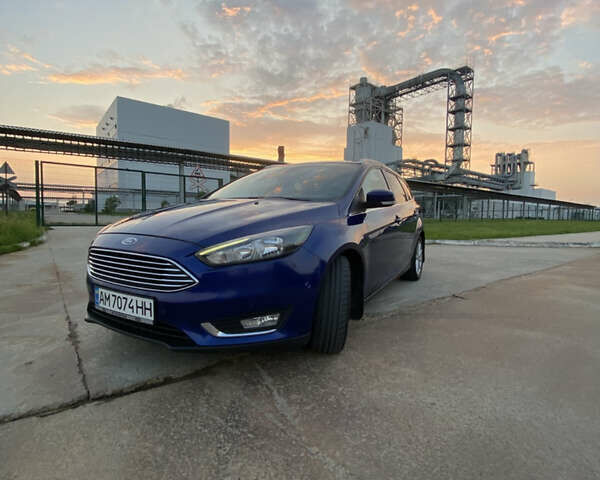 Синий Форд Фокус, объемом двигателя 2 л и пробегом 243 тыс. км за 10999 $, фото 10 на Automoto.ua