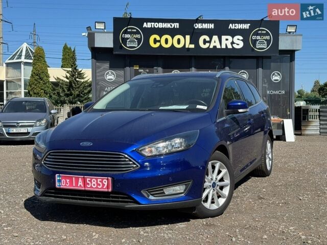 Синій Форд Фокус, об'ємом двигуна 1.6 л та пробігом 196 тис. км за 9800 $, фото 1 на Automoto.ua