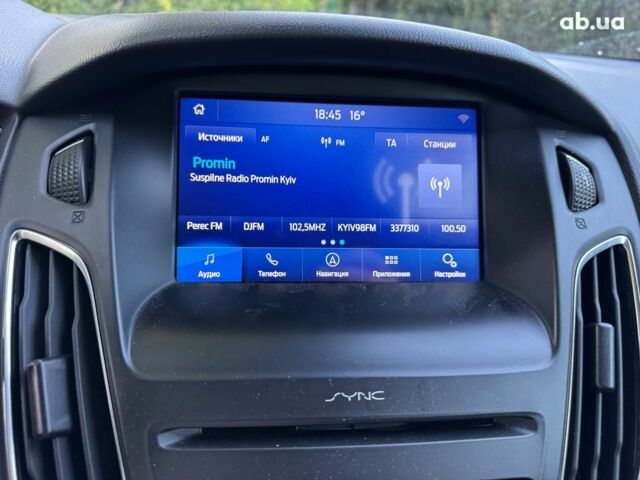 Синій Форд Фокус, об'ємом двигуна 1.5 л та пробігом 190 тис. км за 10940 $, фото 12 на Automoto.ua