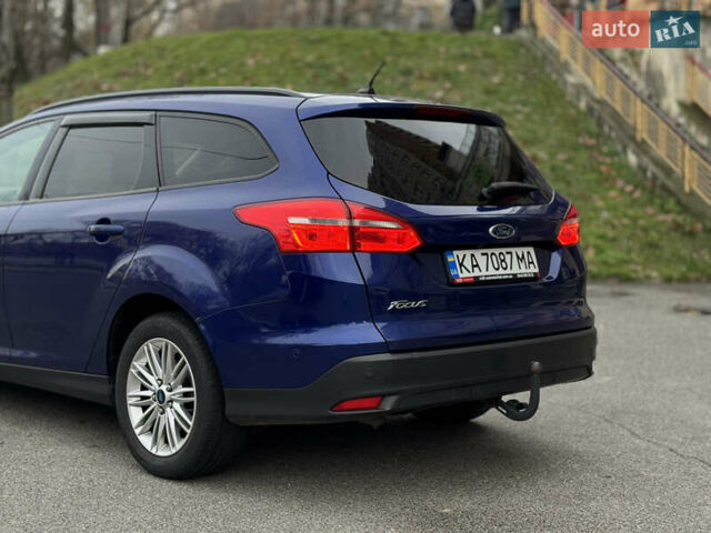 Синий Форд Фокус, объемом двигателя 1.5 л и пробегом 191 тыс. км за 10500 $, фото 9 на Automoto.ua