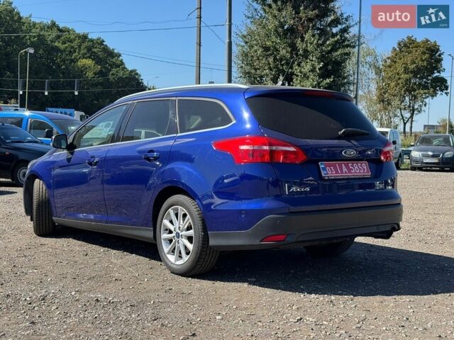 Синій Форд Фокус, об'ємом двигуна 1.6 л та пробігом 196 тис. км за 9800 $, фото 7 на Automoto.ua