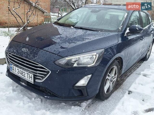 Синий Форд Фокус, объемом двигателя 1.5 л и пробегом 221 тыс. км за 14750 $, фото 1 на Automoto.ua