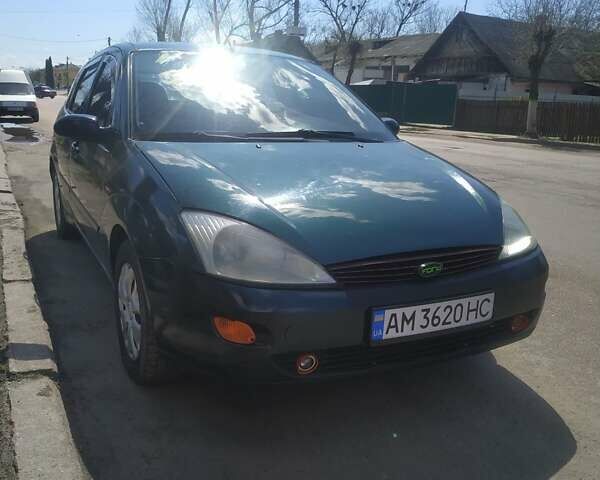 Зеленый Форд Фокус, объемом двигателя 1.4 л и пробегом 46 тыс. км за 3000 $, фото 12 на Automoto.ua