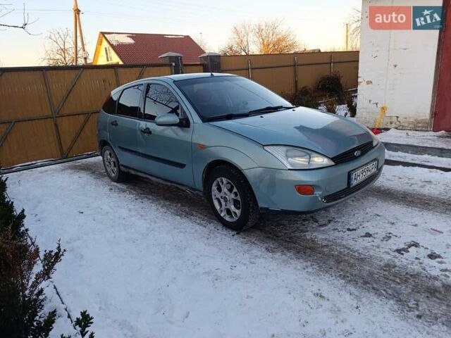 Зеленый Форд Фокус, объемом двигателя 1.4 л и пробегом 325 тыс. км за 2500 $, фото 1 на Automoto.ua