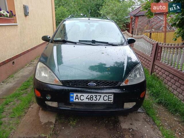 Зеленый Форд Фокус, объемом двигателя 1.8 л и пробегом 233 тыс. км за 3300 $, фото 1 на Automoto.ua