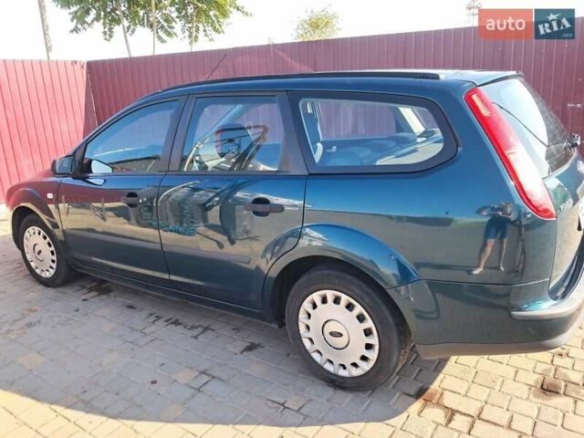 Зеленый Форд Фокус, объемом двигателя 1.6 л и пробегом 265 тыс. км за 5900 $, фото 1 на Automoto.ua