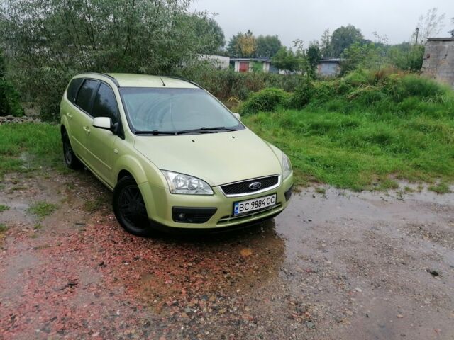 Зеленый Форд Фокус, объемом двигателя 1.6 л и пробегом 400 тыс. км за 4200 $, фото 2 на Automoto.ua