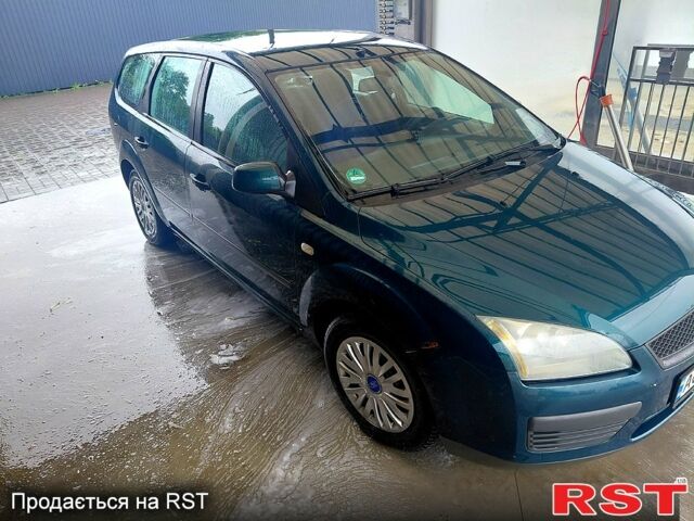 Зеленый Форд Фокус, объемом двигателя 1.6 л и пробегом 245 тыс. км за 4300 $, фото 1 на Automoto.ua