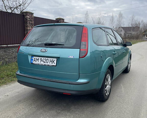 Зеленый Форд Фокус, объемом двигателя 1.4 л и пробегом 113 тыс. км за 4500 $, фото 2 на Automoto.ua