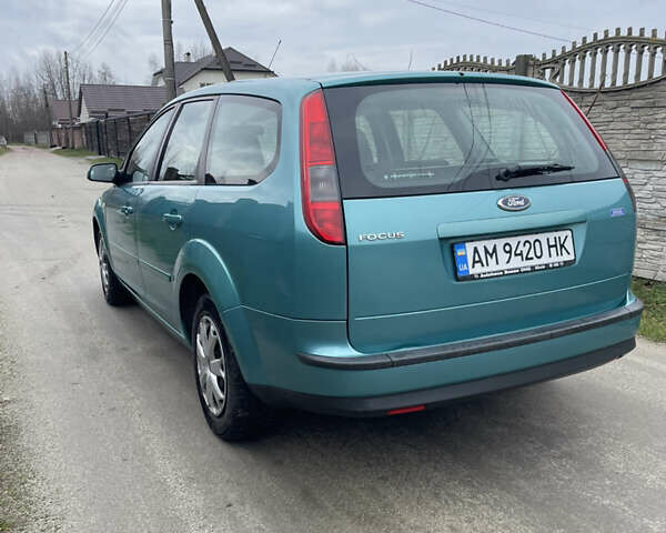 Зеленый Форд Фокус, объемом двигателя 1.4 л и пробегом 113 тыс. км за 4500 $, фото 3 на Automoto.ua