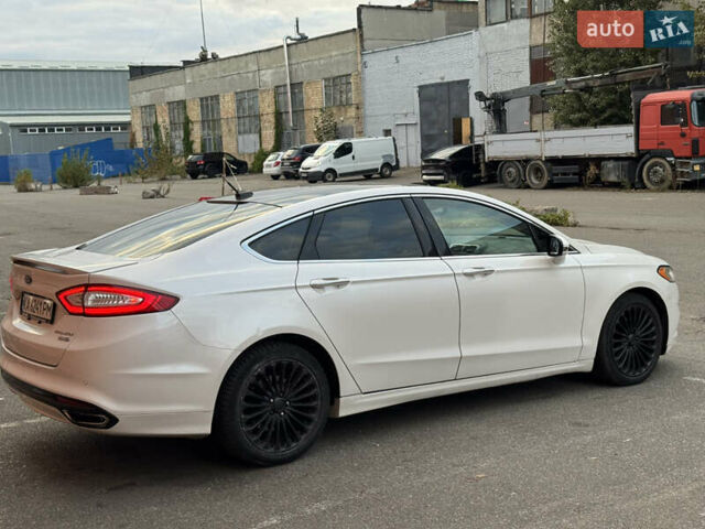 Форд Фьюжн 2014 в Киеве на Automoto.ua Белый Форд Фьюжн, объемом двигателя 2 л и пробегом 284 тыс. км за 9000 $, фото 4 на Automoto.ua