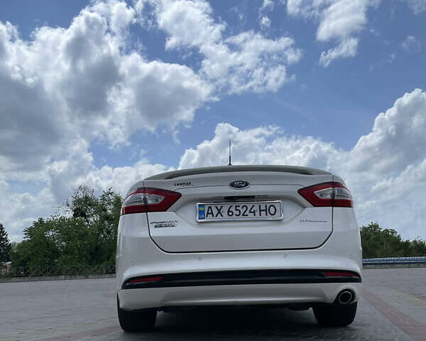 Форд Фьюжн 2014 в Харькове на Automoto.ua Белый Форд Фьюжн, объемом двигателя 2 л и пробегом 113 тыс. км за 14500 $, фото 7 на Automoto.ua