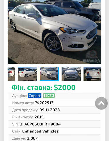 Белый Форд Фьюжн, объемом двигателя 2 л и пробегом 266 тыс. км за 10999 $, фото 20 на Automoto.ua