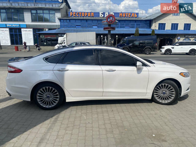 Белый Форд Фьюжн, объемом двигателя 2 л и пробегом 160 тыс. км за 10000 $, фото 3 на Automoto.ua