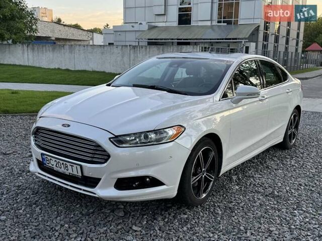 Форд Фьюжн 2014 в Львове на Automoto.ua Белый Форд Фьюжн, объемом двигателя 2 л и пробегом 304 тыс. км за 11000 $, фото 14 на Automoto.ua