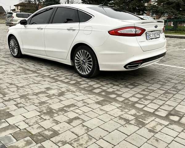 Белый Форд Фьюжн, объемом двигателя 2 л и пробегом 137 тыс. км за 11000 $, фото 10 на Automoto.ua