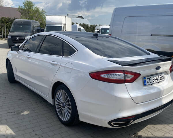 Форд Фьюжн 2014 в Черновцах на Automoto.ua Белый Форд Фьюжн, объемом двигателя 2 л и пробегом 160 тыс. км за 10800 $, фото 5 на Automoto.ua