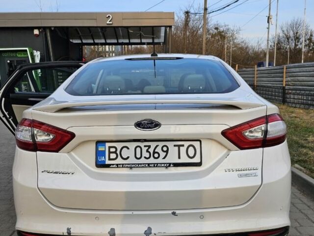 Білий Форд Фьюжен, об'ємом двигуна 2 л та пробігом 220 тис. км за 8600 $, фото 18 на Automoto.ua