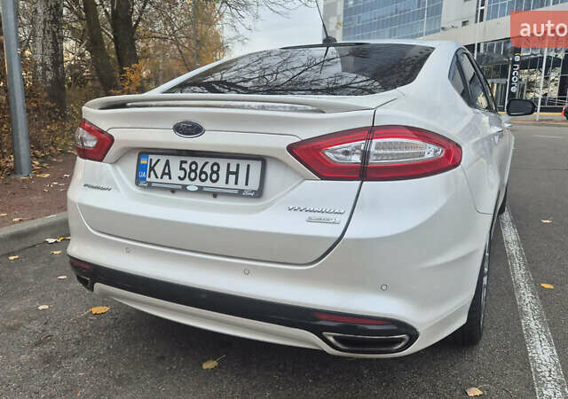 Белый Форд Фьюжн, объемом двигателя 2 л и пробегом 158 тыс. км за 11750 $, фото 3 на Automoto.ua
