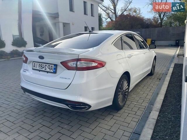 Білий Форд Фьюжен, об'ємом двигуна 2 л та пробігом 126 тис. км за 8500 $, фото 2 на Automoto.ua