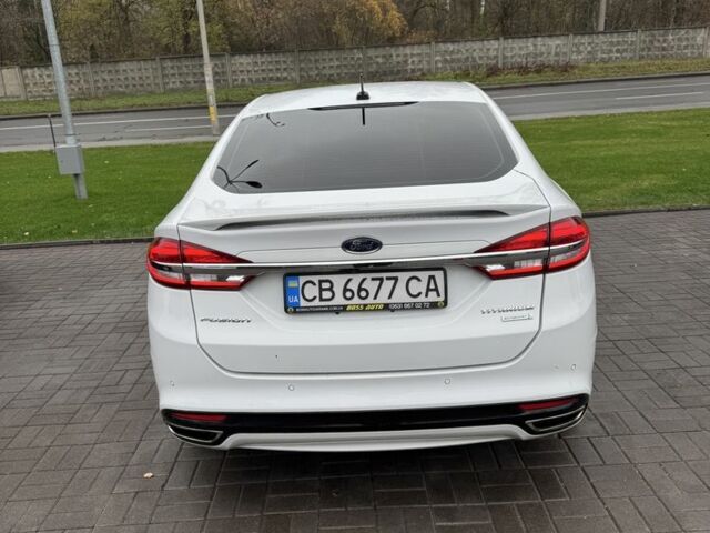 Белый Форд Фьюжн, объемом двигателя 2 л и пробегом 236 тыс. км за 13499 $, фото 1 на Automoto.ua