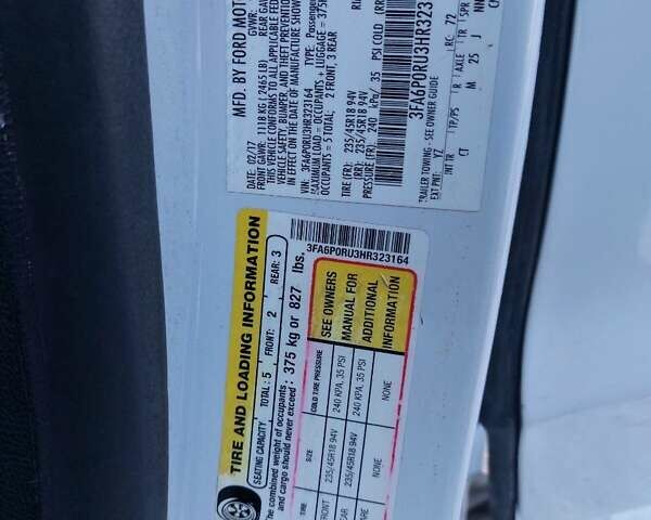 Белый Форд Фьюжн, объемом двигателя 2 л и пробегом 193 тыс. км за 16700 $, фото 7 на Automoto.ua