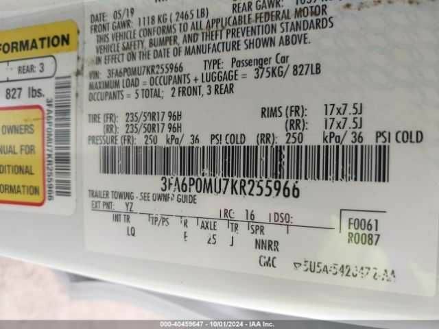 Білий Форд Фьюжен, об'ємом двигуна 2 л та пробігом 118 тис. км за 2100 $, фото 8 на Automoto.ua