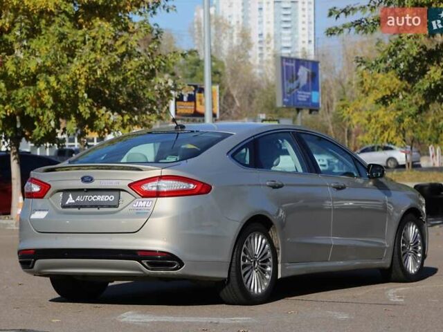 Форд Фьюжн 2014 в Киеве на Automoto.ua Бежевый Форд Фьюжн, объемом двигателя 2 л и пробегом 131 тыс. км за 12000 $, фото 6 на Automoto.ua