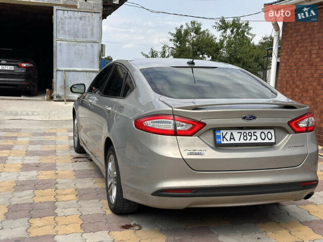 Форд Фьюжн 2015 в Василькове на Automoto.ua Бежевый Форд Фьюжн, объемом двигателя 2 л и пробегом 156 тыс. км за 14200 $, фото 4 на Automoto.ua