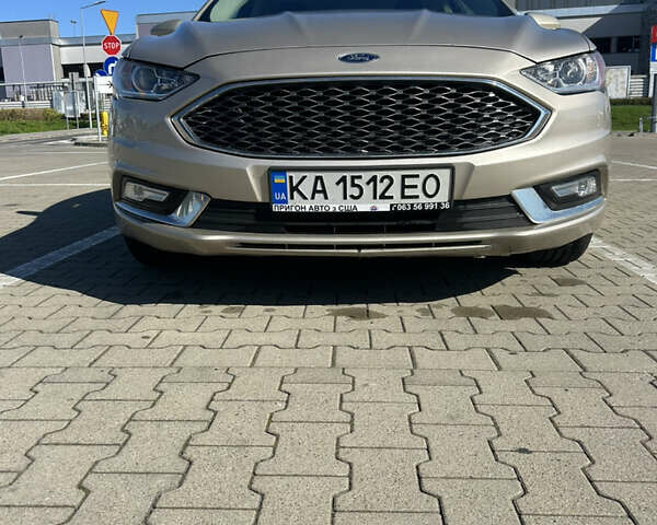 Форд Фьюжн 2017 в Киеве на Automoto.ua Бежевый Форд Фьюжн, объемом двигателя 2.5 л и пробегом 170 тыс. км за 14500 $, фото 4 на Automoto.ua