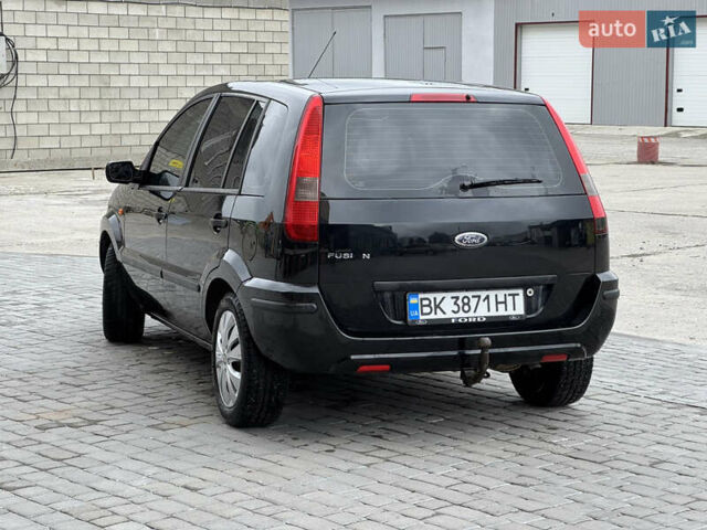 Чорний Форд Фьюжен, об'ємом двигуна 1.4 л та пробігом 175 тис. км за 3600 $, фото 1 на Automoto.ua