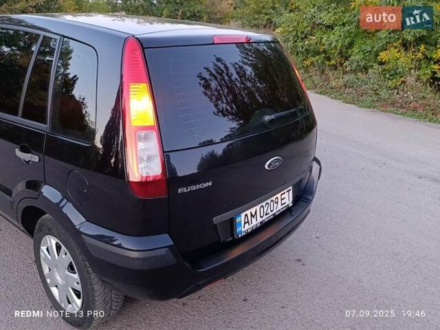 Чорний Форд Фьюжен, об'ємом двигуна 1.4 л та пробігом 166 тис. км за 4400 $, фото 16 на Automoto.ua