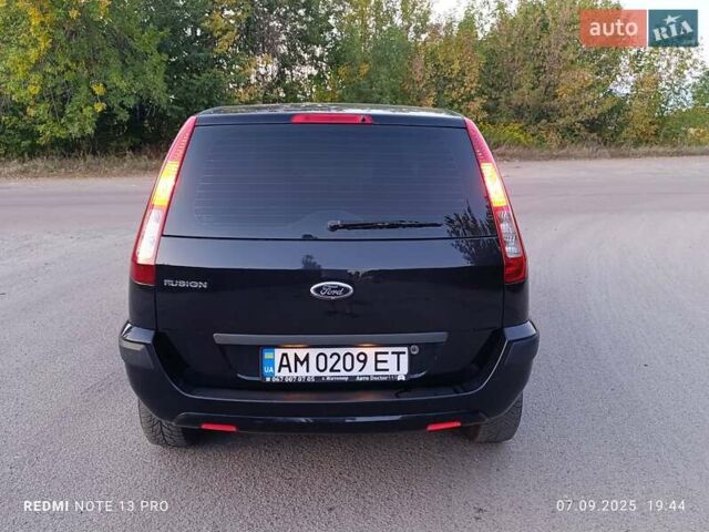 Чорний Форд Фьюжен, об'ємом двигуна 1.4 л та пробігом 166 тис. км за 4400 $, фото 29 на Automoto.ua