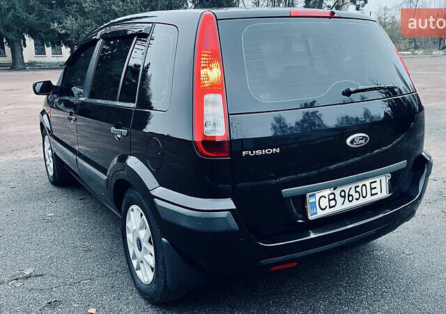 Черный Форд Фьюжн, объемом двигателя 1.4 л и пробегом 173 тыс. км за 5700 $, фото 3 на Automoto.ua