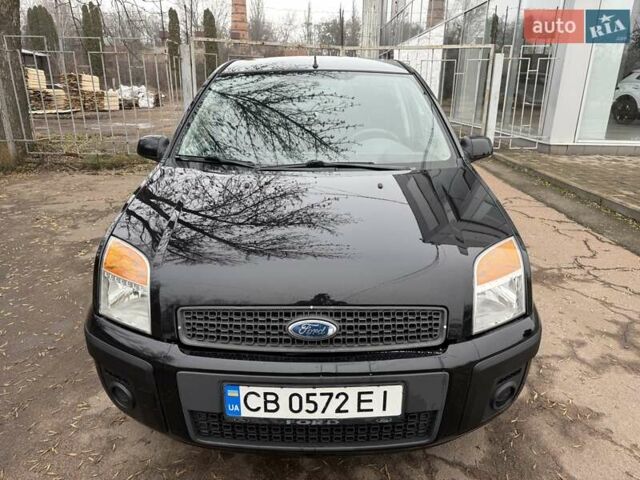 Черный Форд Фьюжн, объемом двигателя 1.4 л и пробегом 216 тыс. км за 3890 $, фото 1 на Automoto.ua