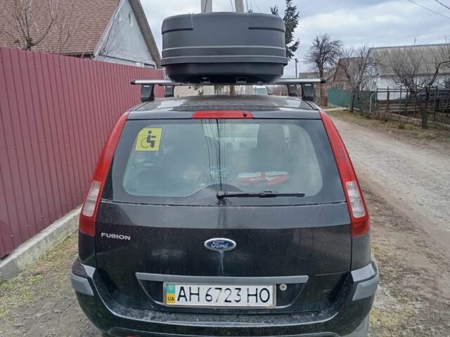 Черный Форд Фьюжн, объемом двигателя 1.4 л и пробегом 156 тыс. км за 5300 $, фото 1 на Automoto.ua