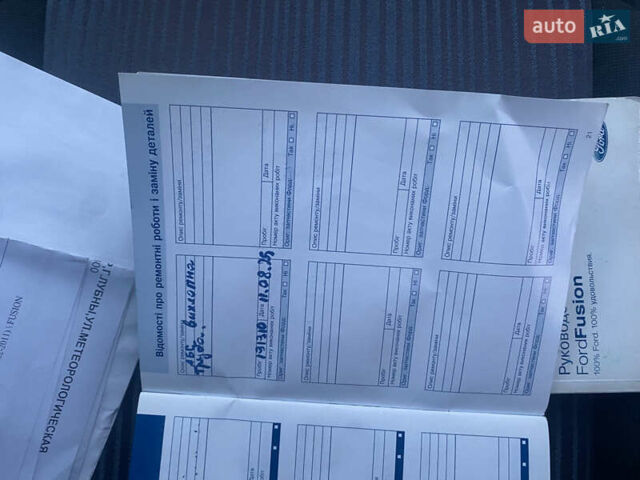 Чорний Форд Фьюжен, об'ємом двигуна 1.4 л та пробігом 193 тис. км за 4350 $, фото 27 на Automoto.ua