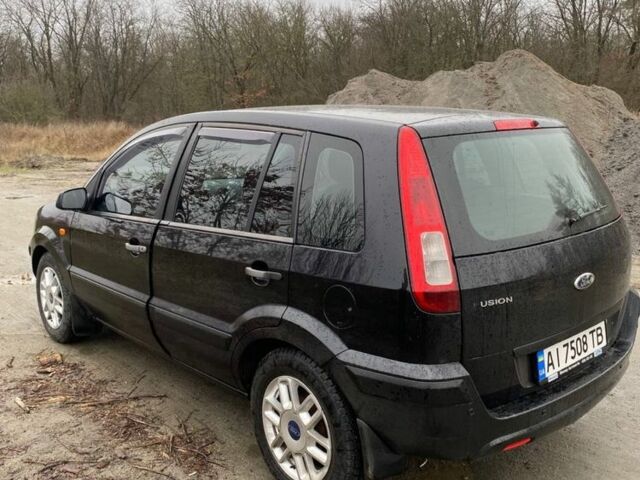 Чорний Форд Фьюжен, об'ємом двигуна 1.4 л та пробігом 101 тис. км за 4350 $, фото 2 на Automoto.ua