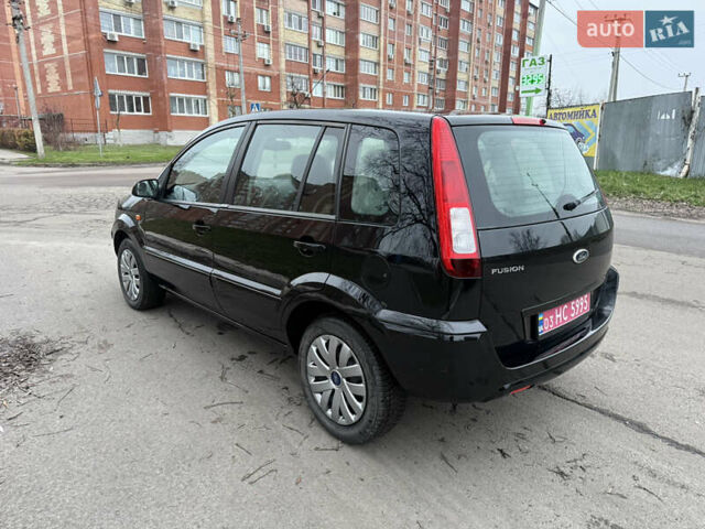 Черный Форд Фьюжн, объемом двигателя 1.4 л и пробегом 174 тыс. км за 6000 $, фото 4 на Automoto.ua