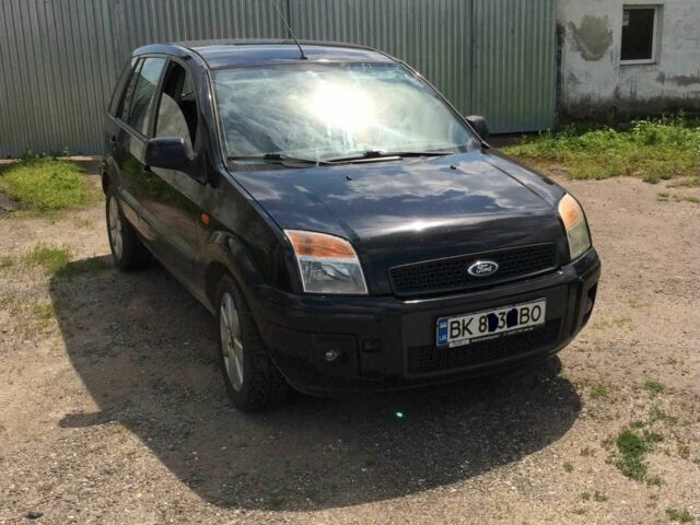 Черный Форд Фьюжн, объемом двигателя 1.4 л и пробегом 198 тыс. км за 5500 $, фото 1 на Automoto.ua