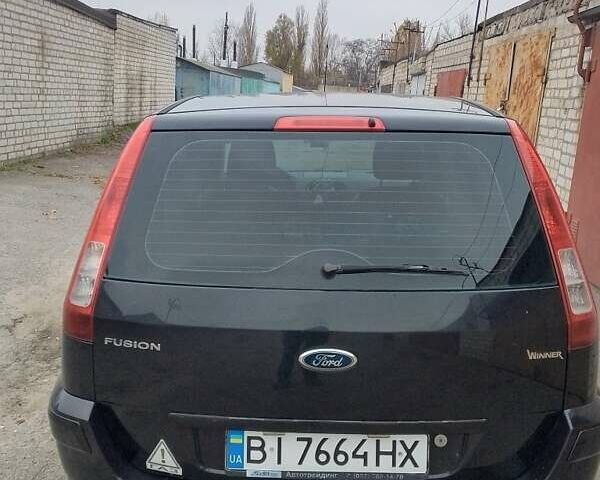 Чорний Форд Фьюжен, об'ємом двигуна 1.4 л та пробігом 212 тис. км за 5400 $, фото 2 на Automoto.ua
