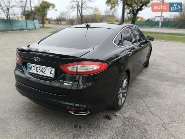 Черный Форд Фьюжн, объемом двигателя 2 л и пробегом 192 тыс. км за 12000 $, фото 1 на Automoto.ua