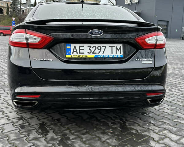Чорний Форд Фьюжен, об'ємом двигуна 2 л та пробігом 196 тис. км за 9600 $, фото 6 на Automoto.ua