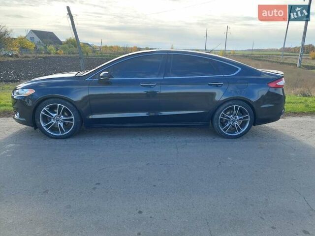 Форд Фьюжн 2013 в Зенькове на Automoto.ua Черный Форд Фьюжн, объемом двигателя 2 л и пробегом 165 тыс. км за 10600 $, фото 2 на Automoto.ua