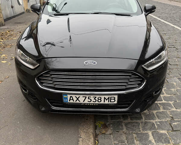 Черный Форд Фьюжн, объемом двигателя 2 л и пробегом 320 тыс. км за 9200 $, фото 7 на Automoto.ua