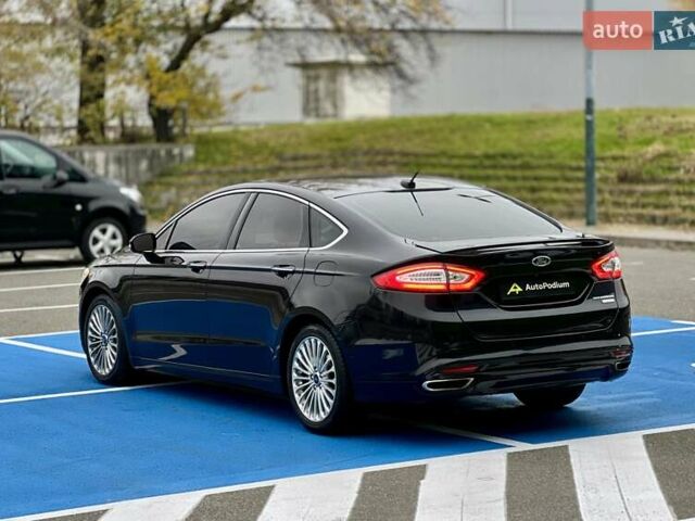 Черный Форд Фьюжн, объемом двигателя 2 л и пробегом 218 тыс. км за 11999 $, фото 15 на Automoto.ua