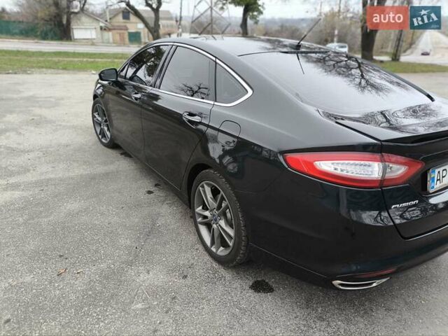 Черный Форд Фьюжн, объемом двигателя 2 л и пробегом 192 тыс. км за 12000 $, фото 4 на Automoto.ua